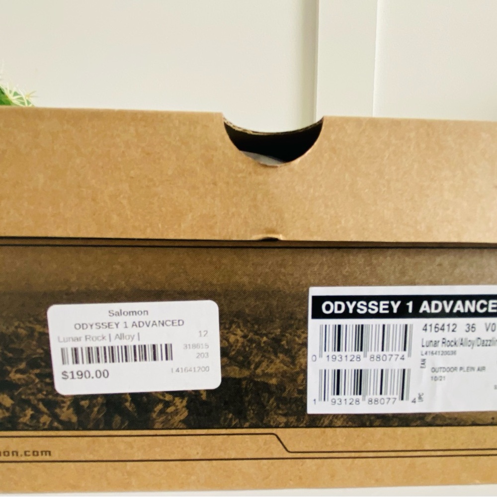 Salomon Men's Odyssey 1 Advanced Lace Up Hiking Sneakers - Picture 5 of 5